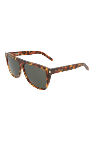 Saint Laurent SL1 Brown Leopard Sunglasses