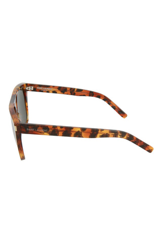 Saint Laurent SL1 Brown Leopard Sunglasses