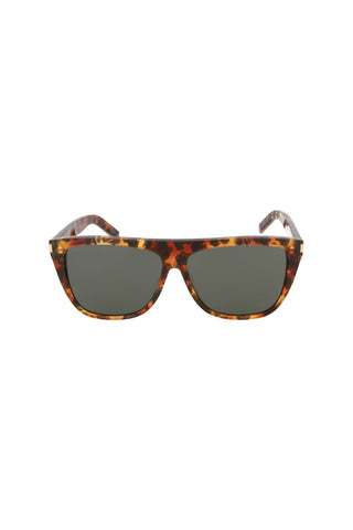 Saint Laurent SL1 Brown Leopard Sunglasses