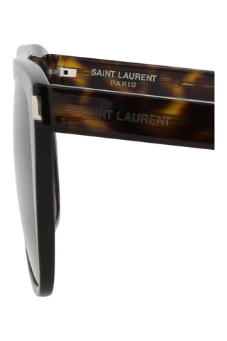 Saint Laurent SL1SLIM Dark Havana Sunglasses