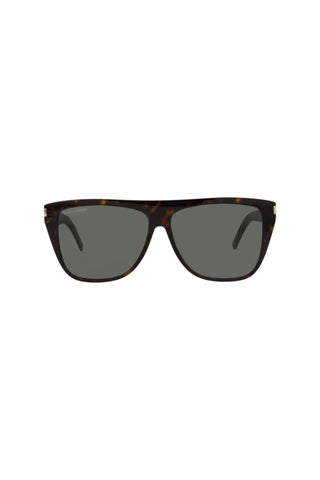 Saint Laurent SL1SLIM Dark Havana Sunglasses