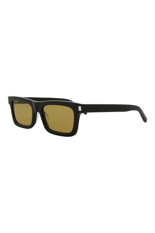 Saint Laurent SL461BETTY Black Black Yellow Sunglasses