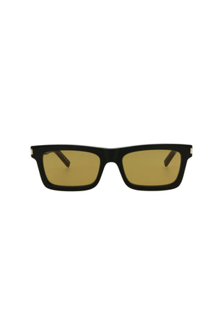 Saint Laurent SL461BETTY Black Black Yellow Sunglasses