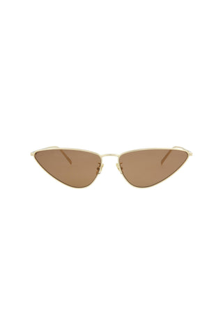 Saint Laurent SL487 Light Gold Sunglasses