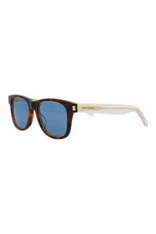 Saint Laurent SL51RIM Medium Havana Sunglasses