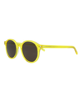 Saint Laurent SL521 Transparent Yellow Sunglasses