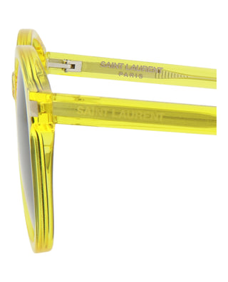 Saint Laurent SL521 Transparent Yellow Sunglasses