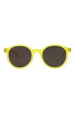 Saint Laurent SL521 Transparent Yellow Sunglasses