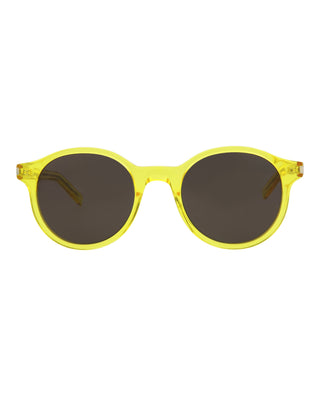 Saint Laurent SL521 Transparent Yellow Sunglasses