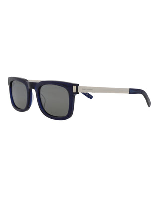 Saint Laurent SL581 Transparent Blue Sunglasses