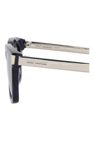 Saint Laurent SL582 Transparent Blue Sunglasses