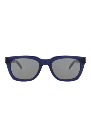 Saint Laurent SL582 Transparent Blue Sunglasses