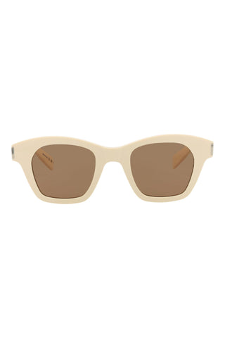 Saint Laurent SL592 Ivory Sunglasses