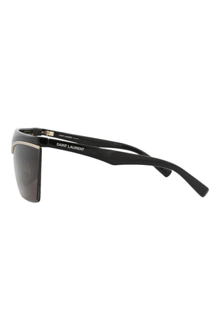Saint Laurent SL614MASK Black/Light Gold Sunglasses