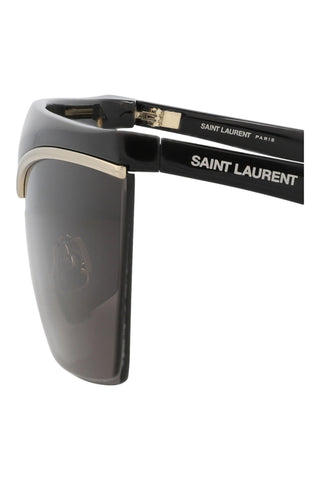 Saint Laurent SL614MASK Black/Light Gold Sunglasses