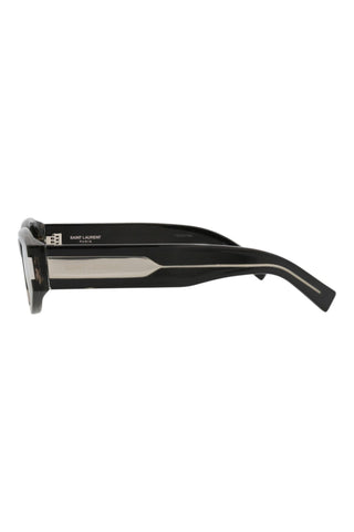 Saint Laurent SL618 Striated Gray Havana Sunglasses