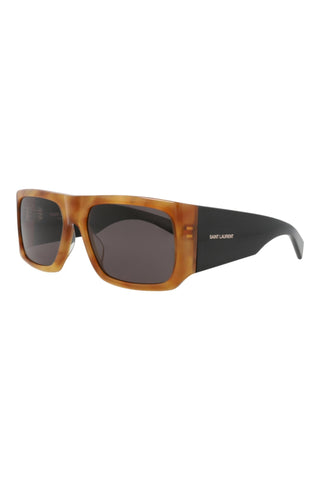 Saint Laurent SL635ACETA Brown/Yellow Havana Sunglasses