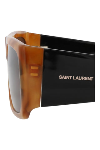 Saint Laurent SL635ACETA Brown/Yellow Havana Sunglasses