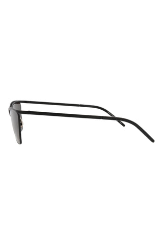 Saint Laurent SL637 Semimatte Black Sunglasses
