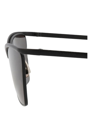 Saint Laurent SL637 Semimatte Black Sunglasses
