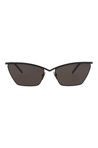 Saint Laurent SL637 Semimatte Black Sunglasses