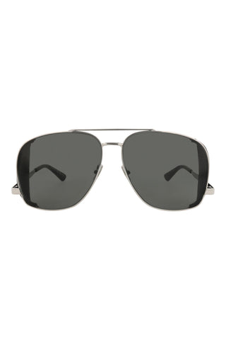 Saint Laurent SL653LEONL Silver Sunglasses