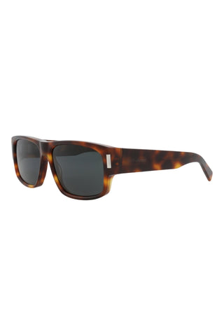 Saint Laurent SL689 Medium Havana Sunglasses