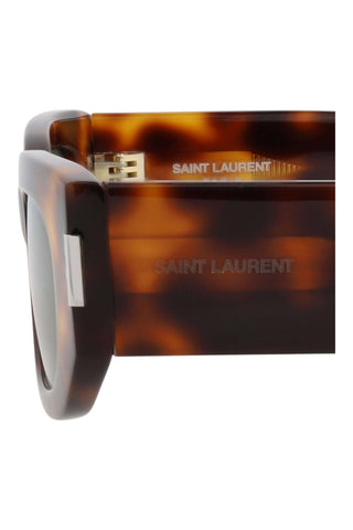 Saint Laurent SL697 Medium Havana Sunglasses