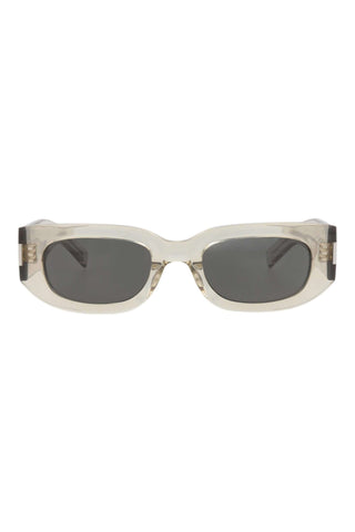 Saint Laurent SL697 Transparent Cream Sunglasses