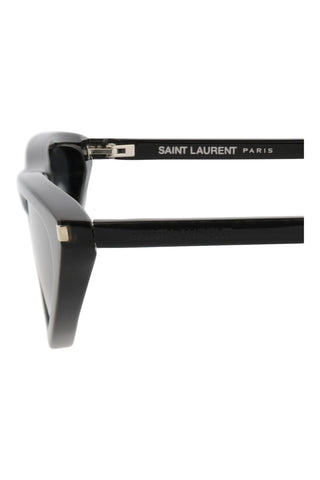 Saint Laurent Sl703 Shiny Solid Black Sunglasses-Dellamoda