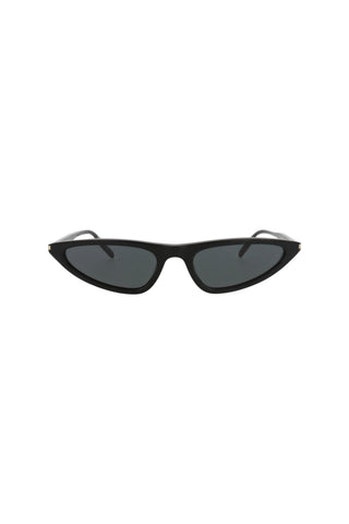 Saint Laurent Sl703 Shiny Solid Black Sunglasses-Dellamoda