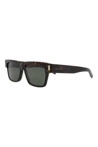 Saint Laurent SL732FVADI Bilayer Black/Dark Havana Sunglasses