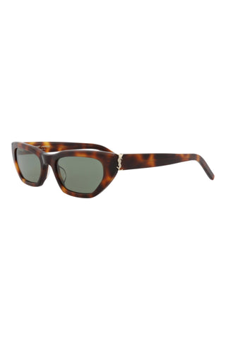 Saint Laurent SLM126 Medium Havana Sunglasses