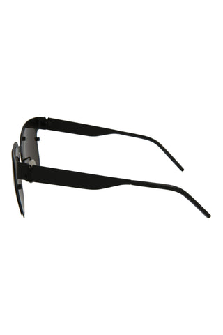 Saint Laurent SLM41 Semimatte Black Sunglasses