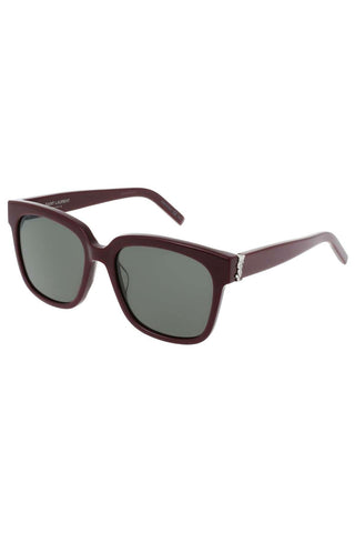 Saint Laurent Square-Frame Acetate Sunglasses SLM40-006 Women's