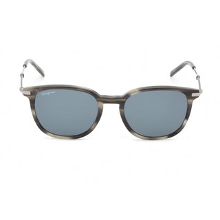 Salvatore Ferragamo SF1015S Sunglasses STRIPED GREY / Blue-AmbrogioShoes