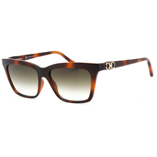 Salvatore Ferragamo SF1027S Sunglasses Tortoise / Grey Gradient-AmbrogioShoes