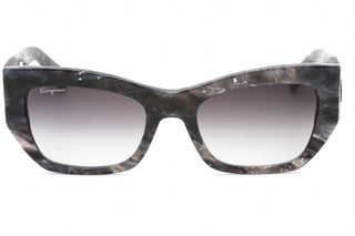 Salvatore Ferragamo SF1059S Sunglasses MARBLE GREY/Grey Gradient-AmbrogioShoes