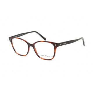 Salvatore Ferragamo SF2912 Eyeglasses Tortoise/Black / Clear Lens-AmbrogioShoes
