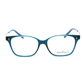 Salvatore Ferragamo SF2928 Eyeglasses Transparent Blue / Clear Lens-AmbrogioShoes