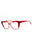 617 - TRANSPARENT BURGUNDY/ANTIQUE/clear demo lens