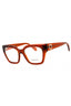 224 - TRANSPARENT RUST/Clear demo lens