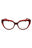 613 - TRANSPARENT RED/RED/Clear demo lens