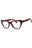 616 - TRANSPARENT RED/clear demo lens