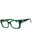 317 - TRANSPARENT GREEN/clear demo lens