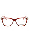 616 - TRANSPARENT RED/clear demo lens