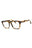 216 - STRIPED BROWN/clear demo lens