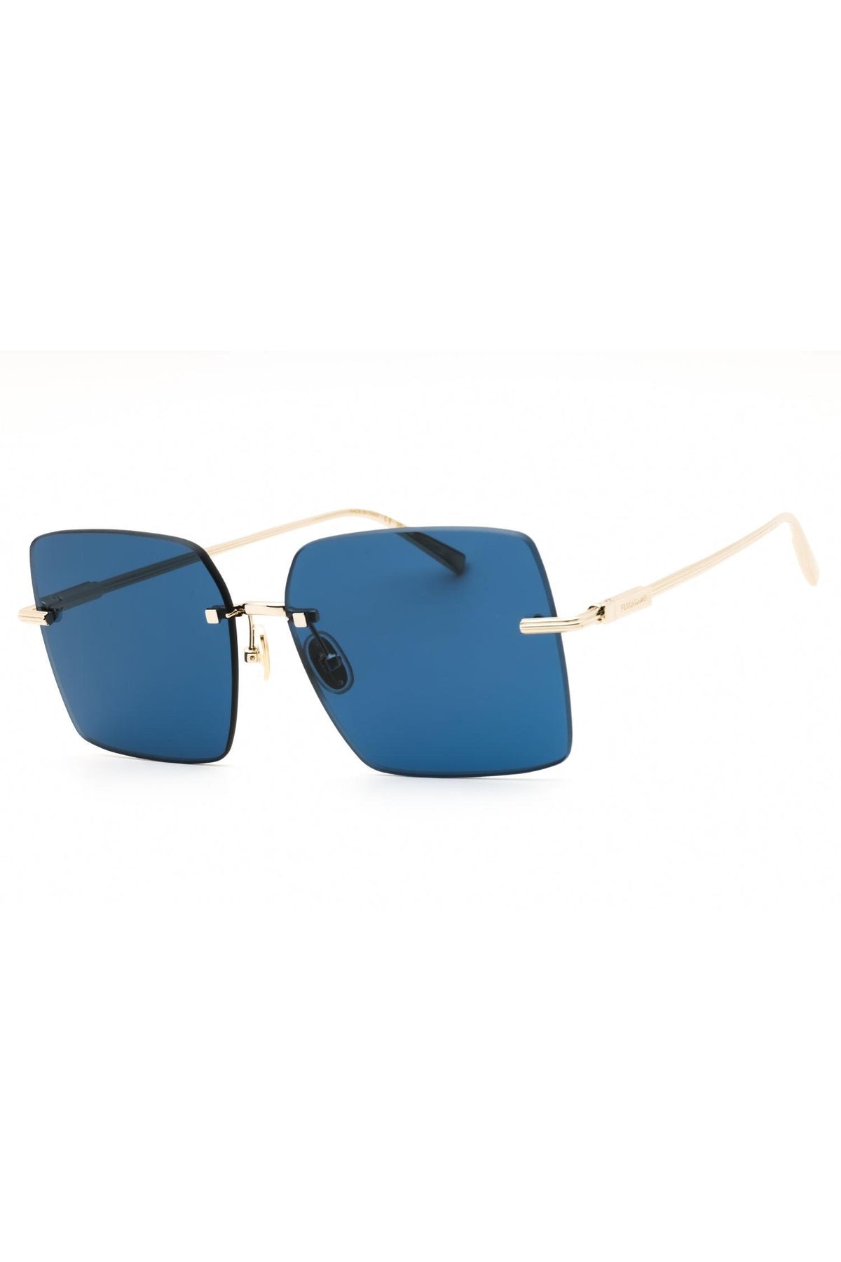 Salvatore Ferragamo SF311S 743 Sunglasses Gold 60mm