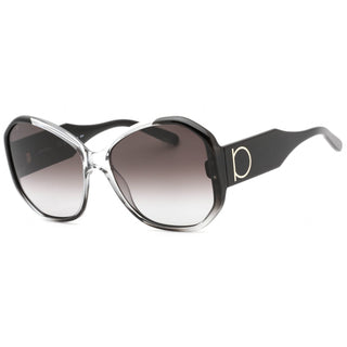Salvatore Ferragamo SF942S Sunglasses Grey Gradient / Grey Gradient Women's-AmbrogioShoes