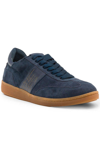 Shizzo Suede Sneaker - Navy-Dellamoda